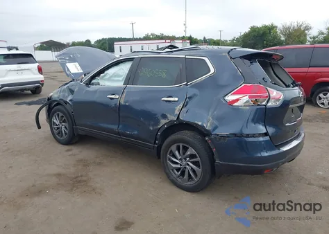 2016 Nissan Rogue Sl z USA, uszkodzony, nr VIN 5N1AT2MT3GC834506